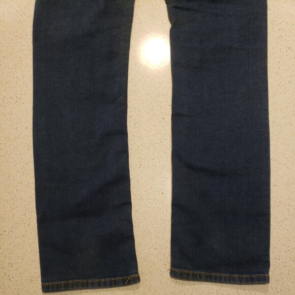 Levis 511 Jeans Boys 16 28x28 Blue Denim Straight Leg Regular Fit Zip Fly Pants - Picture 5 of 13